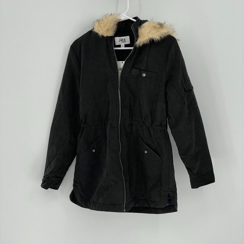Jack By BB Dakota Adventureland Coat w/ Faux Fur Hood Jacket